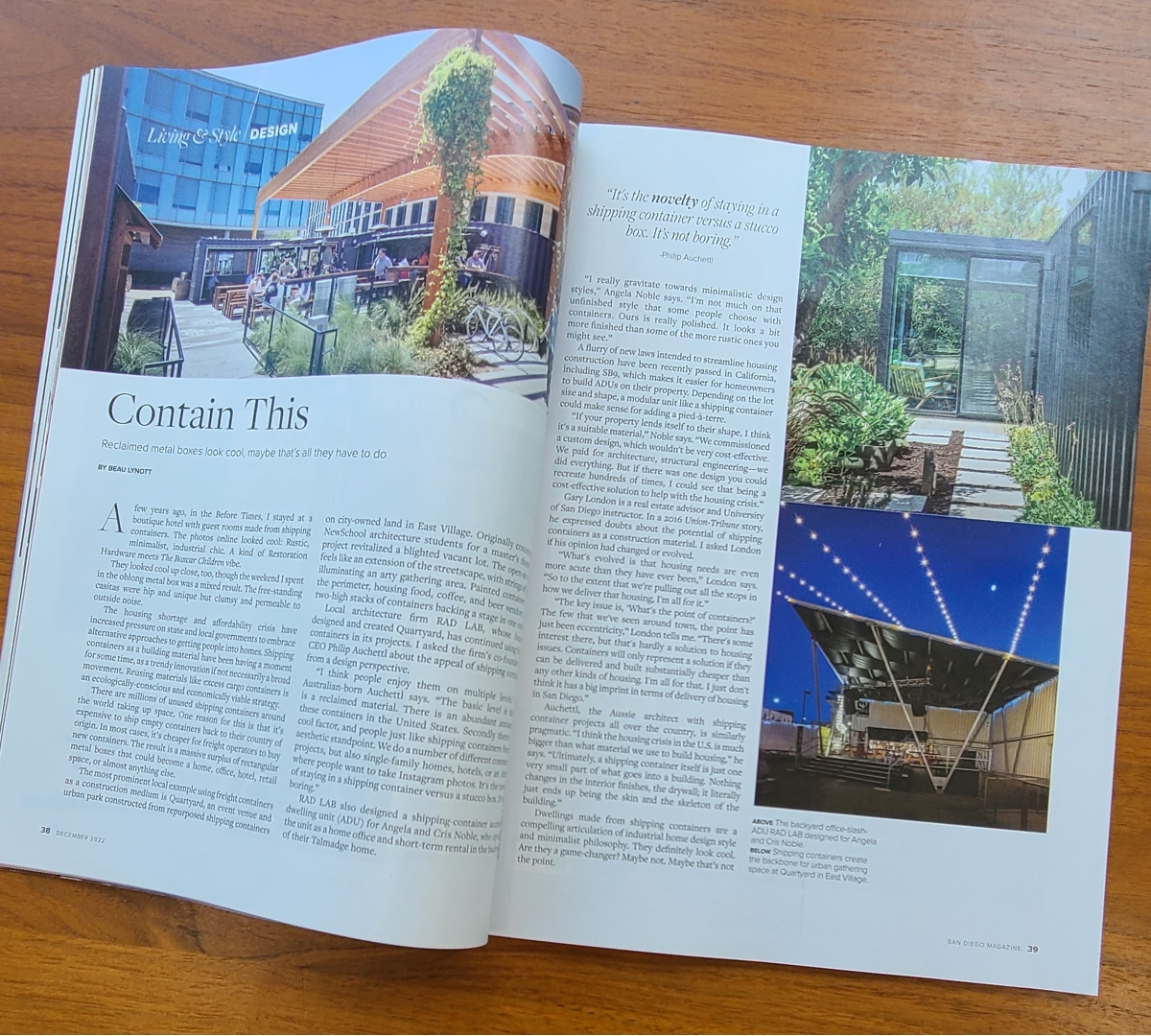 Our Office Featured In San Diego Magazine