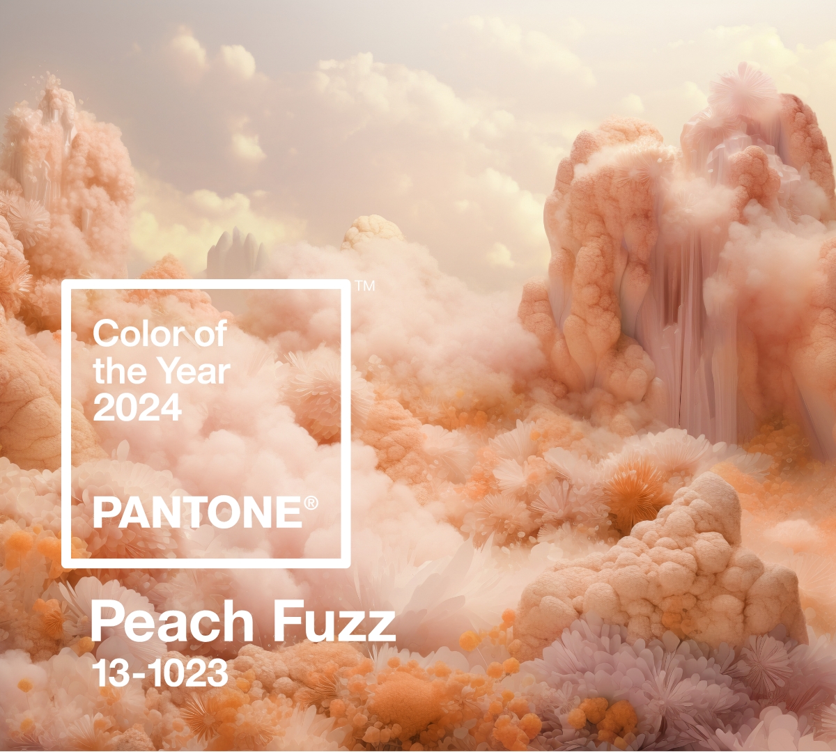 PANTONE® Color of The Year 2024: Peach Fuzz & Adobe Swatch Exchange Color Palettes